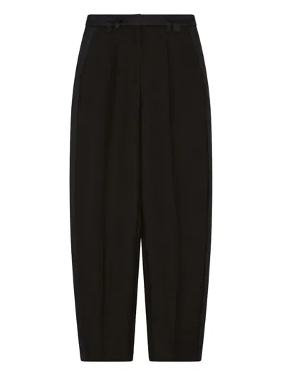 MARELLA X STELLA MAXWELL SMOKING BARREL-LEG TROUSERS