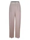 Marella X Stella Maxwell Trousers In Gray