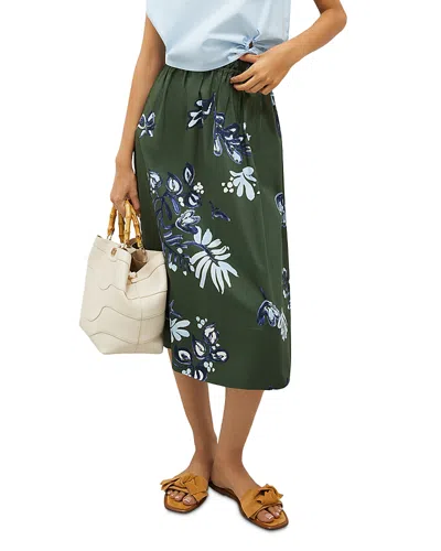 Marella Zambia Skirt In Dark Green