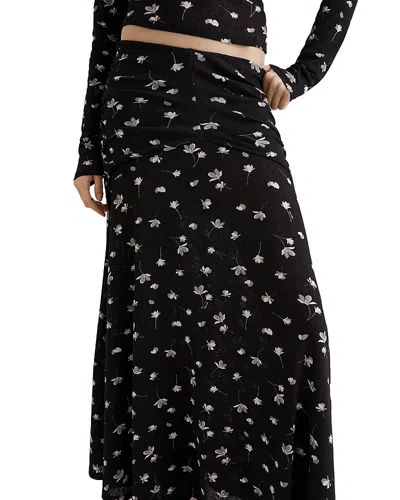 Marella Zemira Jersey Skirt In Black