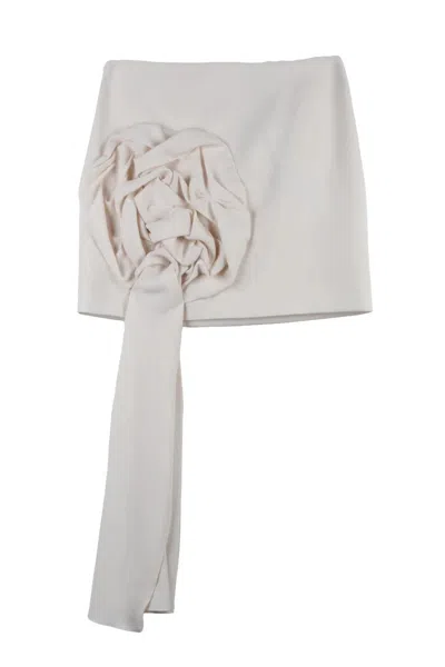 Marella Zulia Miniskirt - White In Neutral