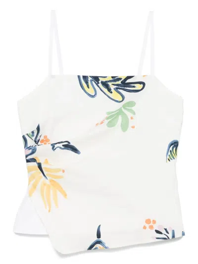 Marella Zum Top In White