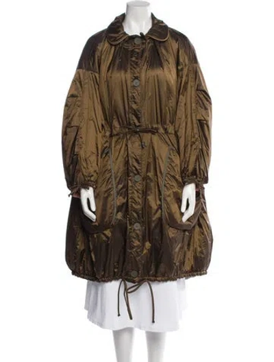 Pre-owned Marfa Stance Coat In Brown