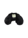 Marfa Stance Faux Fur Collar In Black