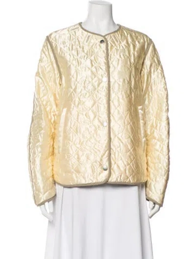 Pre-owned Marfa Stance Jacket In Yellow