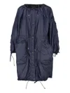 Marfa Stance Parachute Reversible Parka In Blue