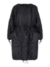 Marfa Stance Parachute Reversible Parka In Black