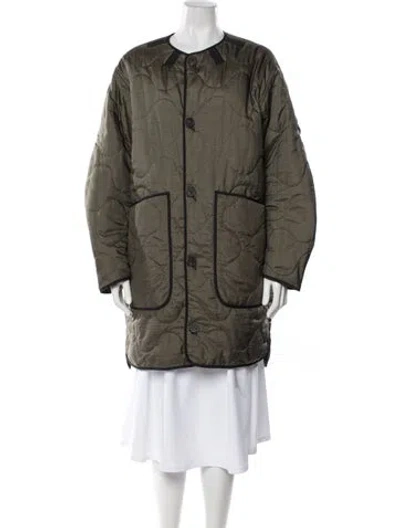 Pre-owned Marfa Stance Parka In Blue