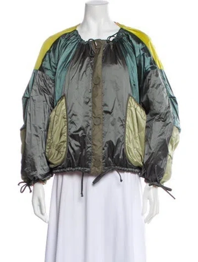 Pre-owned Marfa Stance Printed Jacket In Multicolor