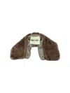 Marfa Stance Shearling Collar In Green