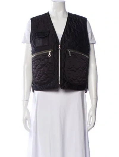 Pre-owned Marfa Stance Vest In Black