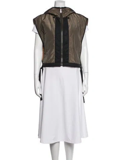 Pre-owned Marfa Stance Vest In Brown