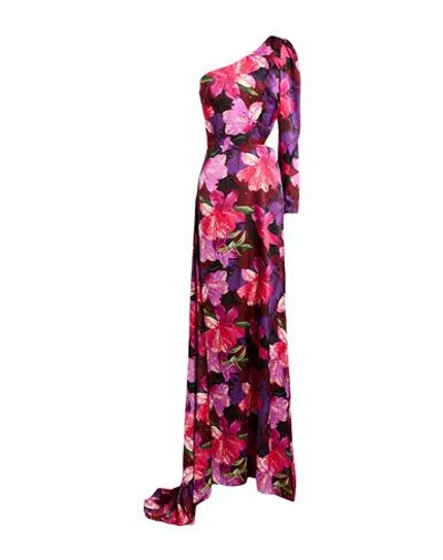 Marfil Woman Maxi Dress Purple Size 8 Polyester