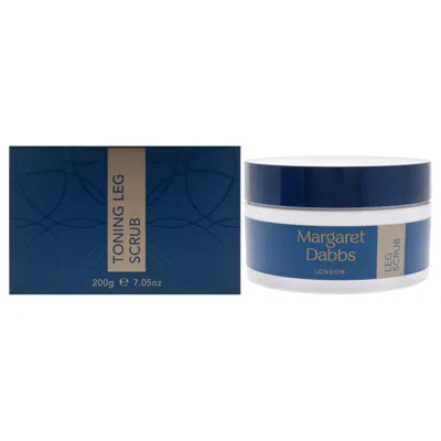 Margaret Dabbs Toning Leg Scrub By  For Unisex - 7.05 oz Scrub In White
