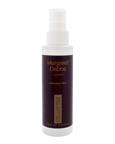 Margaret Dabbs Unisex 2.7oz Foot Cooling And Cleansing Spray In White