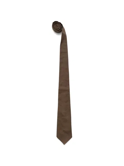 Margaret Howell Adjustable Length Tie In Brown