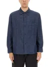 Margaret Howell Denim Regular-fit Shirt In Blue