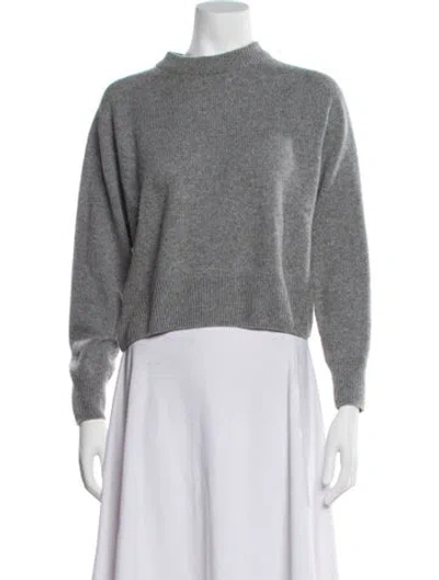 Pre-owned Margaret Howell Cashmere Crew Neck Sweater In Gray