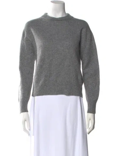 Pre-owned Margaret Howell Cashmere Crew Neck Sweater In Gray
