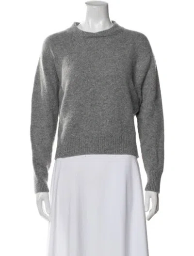 Pre-owned Margaret Howell Cashmere Crew Neck Sweater In Gray