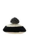 Margaret Howell Hat With Pom Pom In Neutral