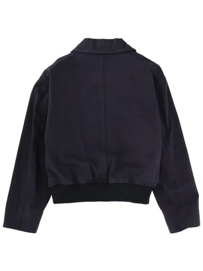 Margaret Howell Cotton Jacket In Black