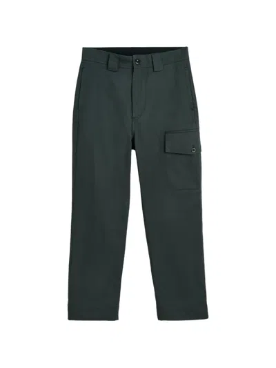 Margaret Howell Cotton-drill Cargo Pants In Green