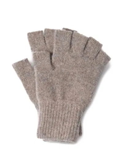 Margaret Howell Cut-off Gloves In Neutral