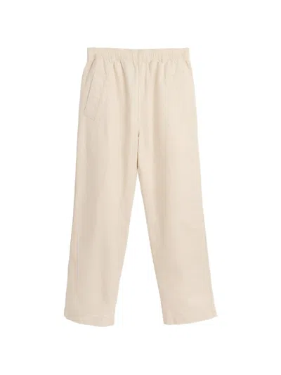 Margaret Howell Elasticated-waist Jeans In Neutral