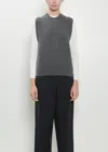 Margaret Howell English Rib Pullover Merino Wool Vest In Multi