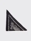 Margaret Howell Graphic Bandana Silk Scarf In Multi