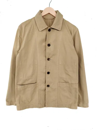 Pre-owned Margaret Howell Jacket Chore Jacket Workers In Brown