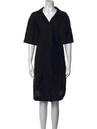 Pre-owned Margaret Howell Knee-length Dress In Black