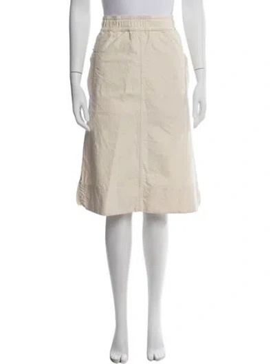 Pre-owned Margaret Howell Knee-length Skirt In Neutral