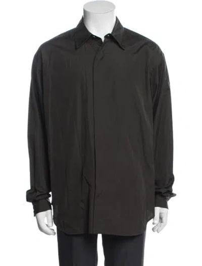 Pre-owned Margaret Howell Long Sleeve Dress Shirt In Green
