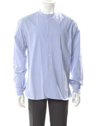 Pre-owned Margaret Howell Long Sleeve Shirt In Blue
