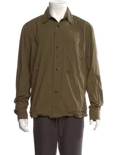 Pre-owned Margaret Howell Long Sleeve Shirt In Green