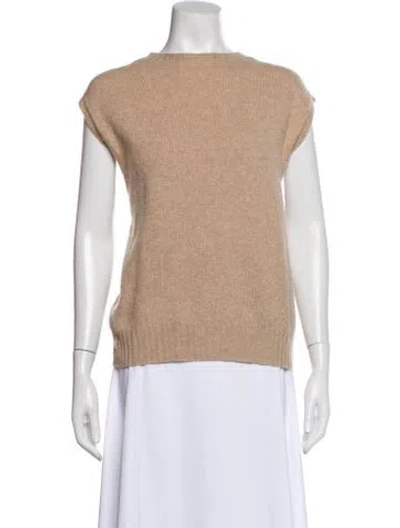 Pre-owned Margaret Howell Merino Wool Vest In Neutral