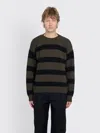 Margaret Howell Mhl. Graphic Striped Crew In Multi