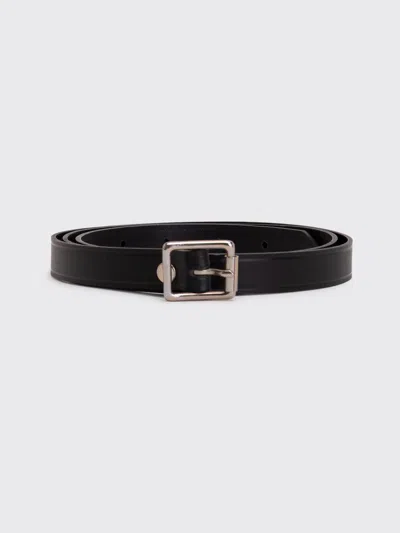 Margaret Howell Mhl Scout Leather Belt In Black
