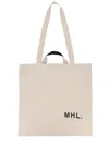 Margaret Howell Mhl Tote Bag In Brown