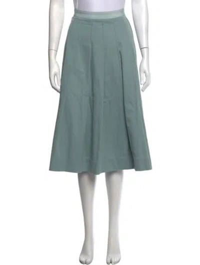Pre-owned Margaret Howell Midi Length Skirt In Green