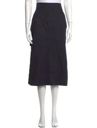 Pre-owned Margaret Howell Midi Length Skirt In Grey