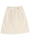 Margaret Howell Midi Skirt Mhl In White