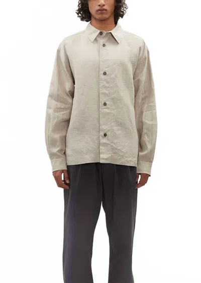 Margaret Howell Minimal Boxy Shirt In Natural In Neutral