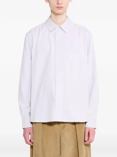 Margaret Howell Overall Shirt In Purple