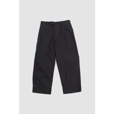 Margaret Howell Painters Trousers Dry Cotton Gabardine Charcoal In Grey
