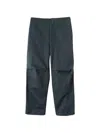Margaret Howell Press-stud Elasticated Trousers In Blue