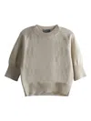 Margaret Howell Raglan-sleeve Wool Sweater In Neutral