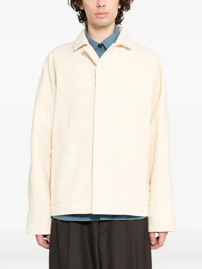 Margaret Howell Raglan-sleeve Jacket In Neutral